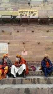 And many sadhus in swag.